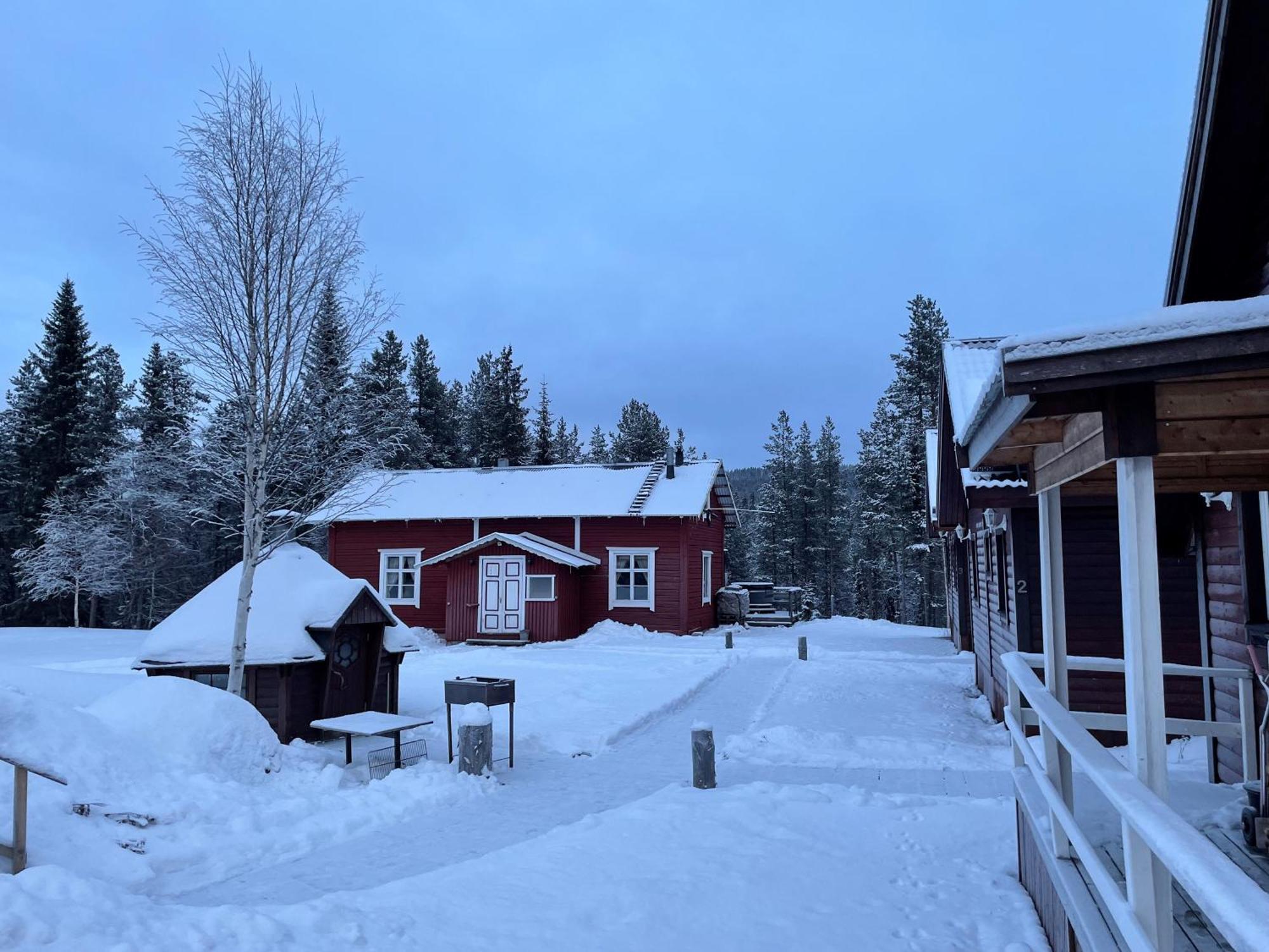 Skogen-Lodge Koskullskulle Exterior photo
